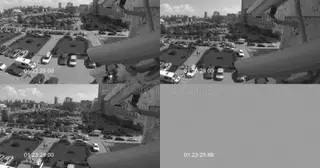 Установка систем видеонаблюдения на парковке в Ярцеве в октябре